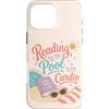Poolside Reading Days Custodia per iPhone 16 Pro Max Lettura in piscina Book Lover Vacanze estive