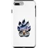 Timowo Studio Custodia per iPhone 7 Plus/8 Plus Maiale Impronta Natura Montagna