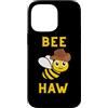 Cowboy Bee Custodia per iPhone 14 Pro Max Bee-Haw | Carino Cowboy ambientalista