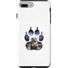 Timowo Studio Custodia per iPhone 7 Plus/8 Plus Lontra Impronta Fiume e Natura