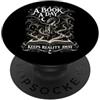 Fantasy Book Lover A Book A Day Dragon G Un libro al giorno tiene lontana la realtà Divertente arte medievale del drago PopSockets PopGrip Adesivo
