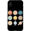 Solar System Astronomy Space Science Pla Custodia per iPhone XS Max Sistema Solare Astronomia Galassia Spazio Pianeti Educativi Bambini