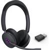 Yealink WH68 Headset Bluetooth Hybrid Teams Nero, 155 g