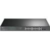 TP-Link TL-SG1218MP Switch Rack Gigabit PoE 18 Porte con 16 PoE+ Nero