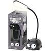 moses. Ed, the Cat - Lampada da scrivania a LED, flessibile, design a forma di gatto, ricaricabile, con batteria e connettore USB-C