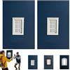 Generico Accessori Creativi per Finestre, Cornice per Foto Da Viaggio a Forma Di Finestra, Cornice Portatile per Fotografie Di Viaggio, Accessori per Foto Di Paesaggi Catturare Prospettive Uniche(C*2)