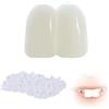 XURJUMI 100G Perline Temporanee di Riparazione dei Denti et una dentiera, Kit di Riparazione Dei Denti, Materiale di Riempimento Dei Denti Dental per Otturazioni, Cavità e Denti Scheggiati, Halloween Cosplay
