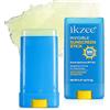 Generico Stick di Protezione Solare Invisibile SPF 50+, Crema Solare Idratante Ad Ampio Spettro 13G, A Stato Solido, Lunga Durata e Resistente All'Acqua