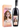 Generico Pettine per la Colorazione dei Capelli con Spazzola Integrata, Pettine Portatile per Tinta, Copertura Delicata dei Capelli Bianchi, 200ml - Disponibile in Vari Colori. (Castano Chiaro)