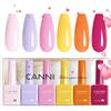 CANNI Smalto Semipermanente per Unghie 6 Colori Gel Nail Polish Soak Off UV LED per la manicure e la progettazione delle unghie 9ml C2328