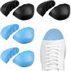 VONJUMA 4 paia Inserti per Scarpe Troppo Grandi Invisibili in Schiuma per Donna Uomo Solette Comfort Regolabili Antiscivolo Lavabili e Riutilizzabili