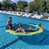 RIDEWAVE DOCK circolare gonfiabile con rete diametro 198 cm