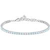 Morellato Bracciale da donna in argento riciclato al 925% con zirconi, collezione Tesori SAIW182, Argento 925 riciclato, Zirconia cubica
