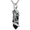 Friggem Collana San Michael/San Cristoforo/San Benedetto in Argento Sterling 925 Ciondolo di Protezione Medaglia Arcangelo Gioielli Religiosa Amuleto per Uomo Donna