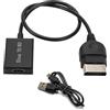 DAGIJIRD Convertitore HDMI per Xbox, cavo di collegamento HD per Xbox, supporto HD 1080P/720P con cavo di alimentazione USB