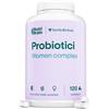 NUTRIBRAIN Probiotici Donna | 4 Miliardi CFU Fermenti Lattici|Flora Intima, Digestione, Equilibrio Ormonale, e Pelle |120 Capsule Gastroresistenti|4 Mesi|Lactobacillus e Bifidobacterium Synbalance®