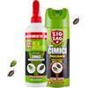 ZIG - ZAG ZIG ZAG Kit Anticimici 2 Azioni - Spray Cimici Azione Immediata + Insetticida Microincapsulato Residuale - Eliminazione Cimici Asiatiche e Cimici Verdi - Trattamento Infestazione Interno Esterno