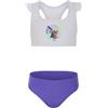 adidas Bambine e Ragazze Disney Bikini Set Kids Swimwear, Frozen Purple/Solar Purple, 4-5 Years