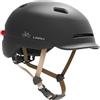 LIVALL riding LIVALL Casco da Bicicletta Intelligente C20 Neo, Nero (Taglia L, 57-61 cm) - Luce Posteriore a LED con Funzione Luce di Stop, Chiamata di Emergenza SOS Automatica e Rilevamento delle Cadute