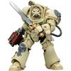 JOYTOY Warhammer 40K Dark Angels Deathwing Terminator 1 con Spada del Potere e Fucile Tempesta 1/18 Figura d'Azione, Modello da Collezione e da Esposizione'