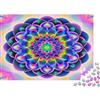 KQJZXNHPGR Mandala Motivo Floreale Puzzle 1000 Pezzi Puzzle per Adulti Arte Colorata Relax Decorazione Casa 38x26cm/1000pcs
