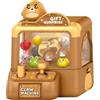Qfdiwr Macchina per artiglio per bambini,Gancio per caramelle | Set di macchine per artigli | per compleanni di bambini e ragazze riunioni di famiglia serate di gioco attività scolastiche ed