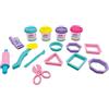 ODS TOYS ODS - Cry Babies, Playset Paste da Modellare, Set 4 Vasetti da 112 gr, Tappo 2D, Accessori per Modellare, 4 Colori, età Consigliata +3 Anni