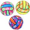 Toddmomy Palloni da Beach Volley Gonfiabili 3 Pezzi in PVC Colorato da 22 Cm, Leggeri e Portatili per Ragazzo Ragazza e Adulti, per Spiaggia e Gioco Indoor Colore Casuale
