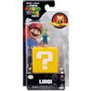 Nintendo Super Mario Movie Mini LUIGI Play Figure 1.25 Inch