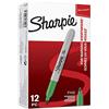 Close Up SHARPIE Set di pennarelli indelebili a punta fine - verde 12 pezzi (S) (verde, verde, bianco, fine, 12 pezzi (S))