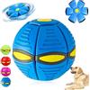 UNIHOC Palla Interattiva Per Cani, Palla Giocattolo Per Cani, Pet Magico Disco Volante Palla, Palla Frisbee Per Animali Domestici, Giocattolo Interattivo Per Animali Domestici, Blu