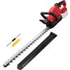 JOJOCY Tagliasiepi a batteria da 53 cm, compatibile con batteria Milwaukee da 18 V, 22000 giri/min, testina girevole a 180°, diametro di taglio 15 mm
