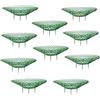 Acrylic 10 Supporti per Fragole, Rastrelliera per fragole da giardino,Supporto per piante di fragole per varie piante come pomodori, peperoni