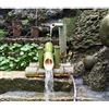 YDHSIKK Fontana d'Acqua Zen Garden Decor Feng Shui Fontana di bambù, Fontana da Giardino Giapponese con Cascata, beccuccio for Fontana d'Acqua da Esterno, Fatta a Mano, Lunghezza 25 cm,(Length60cm)
