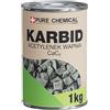 CHOSA Carburo di Calcio 1 kg - CAC₂ Puro al 100%, Senza Additivi - per Lampade Acetilene, Saldatura e Giardino - Robusta Scatola di Metallo - la Confezione Protegge dall'umidità - Chiusura Ermetica