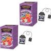 LONDON F&H COMPANY LONDON FRUIT & HERB COMPANY London Fruit® | Infusi in 4 Sapori Diversi | Tisana Mirtillo, Fragola Vaniglia, Pesca, Lampone | Tisane Senza Caffeina - 40 Bustine (80 Gr)