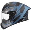 LS2, Casco Moto Integrale RAPID III XTREM Black Blue Petrol, 3XL