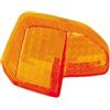 cyclingcolors lente freccia Protezione faro posteriore destro arancione per indicatore di direzione in plastica per moto, scooter e ciclomotori compatibile con Yamaha BW's MBK Booster