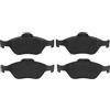 TRW GDB3457 Pastiglie Freno Set di 4 para Toyota Yaris/Vitz (_P13_) 2010-2020 Assale anteriore e Altri Veicoli