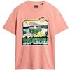 Superdry Neon Travel Graphic Loose Short Sleeve T-Shirt 3XL