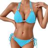 Generico Tankini Donna Mare Costume da Bagno Due Pezzi Modest Canotta Top Bikini Push Up e Pantaloncini da Bagno Costumi da Bagno Sportivi Swimwear da Spiaggia Costume Donna Intero