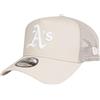 New Era 9Forty Snapback Trucker Cappellino Oakland Athletics Stone, beige., Taglia unica