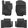 IMJ-Global Tappetini Auto Gomma No. 77 su Misura Compatibili con Mercedes-Benz ML W164 2005-2011, Set Completo di Tappeti Auto TPE per Migliorare Look e Sportività, Tappetino Premium in TPE Durevole