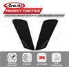 Arashi Nero Gas Serbatoio Carburante Protezioni Laterali Ginocchio Grip Trazione Compatibile con Ducati 1098 1198 848