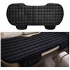 JNNJ Cuscino Peluche per Sedile Auto Morbido Posteriore, Coprisedile Universale Auto, Protector Comfort Automotive Cuscino, Protezione per Sedile Autos Traspirante, Accessori Autos(Nero)