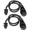 Generic Cinghia Di Fissaggio Ripiano Compatibile Con Megane Per Clio Per Laguna MK1 MK2 MK3 1 2 3 Cinghia Per Ripiano Posteriore Del Bagagliaio, 7701045160, 7701062123