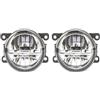 SPUFKGE Faro Fendinebbia Per Jeep Per Renegade 2015-2018 Fari Fendinebbia A LED Per Compass Griglia Chip A 9(LED B)