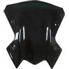 TAHDP Cupolino Parabrezza Per Moto Per Kawasaki Per Z900 2020-2023, Visiera Anteriore, Deflettori Antivento Schermo Deflettore(Nero corto)