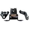 Dixhills 3 pezzi Set guida rullo porta scorrevole sinistra superiore centrale inferiore compatibile con Transit Mk7 2006-2014 Mk6 2000-2006 Sostituzione per 1639910 1705694 1667675 4796308 4796304