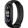 XIAOMI Mi Smart Band 6 Orologio Smart, Schermo AMOLED 1.56, Tracciamento Sport, Resistente all'Acqua fino a 5 ATM, Cinturino Antibatterico, Batteria 125 mAh, Versione Italiana, Nero